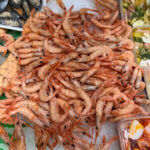 Gambas recién cocidas 19’99€/ kilo